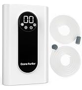 High-output 1000mg/h Ozone Bubbler for Purifying Water and Air,Multipurpose Ozone Machine with Ne...