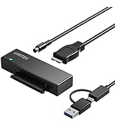 Unitek USB Type-C to SATA III Hard Drive Adapter External Kit Cable for 2.5 3.5 Inch HDD/SSD Hard...