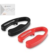 GOBETTER 2 Pcs Wine Foil Cutter Magnetic Design, 4 Stainless Blades Foil Remover Wine Bottles Ope...