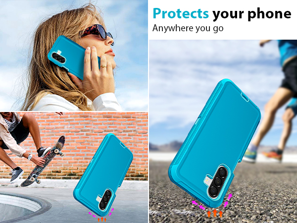 Samsung Galaxy A26 5G Phone Case, Heavy Duty Rugged & Dual-Layer Shockproof Dropproof Protection