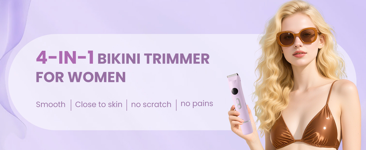 4-IN-1 bikini trimmer