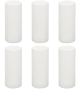 Uonlytech Hurricane Candle Holder, Plastic Candle Cover Sleeves Chandelier Socket Sleeves Cylinde...
