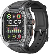 Delidigi Rugged Band and Case Compatible with Apple Watch Ultra 3 2 1 Series 11 10 9 8 7 6 5 4 SE...