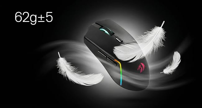 Redragon M730 Pro mouse at 62g for long gaming reduces fatigue and improves agile control