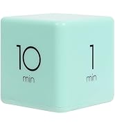 mooas Cube Timer (Mint), Flip Timer Productivity Timer, Time Management, Block Timer Kids Cube Ti...