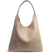Hobo Bags for Women Soft Vegan Leather Shoulder Handbag Slouchy Tote Purses