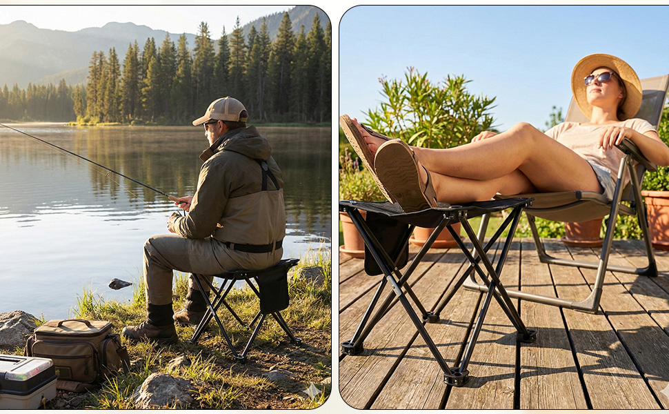 Portable Folding Stool for Outdoor
