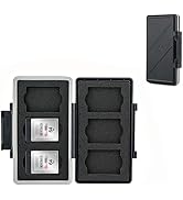 XQD Cfexpress Type B Card Holder, Water-Resistant Shockproof, XQD Cfexpress Type B Card Case Stor...