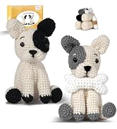MOREJMTT Crochet Kit for Beginners Animal,Crochet Animal Kits,Crocheting Kit for Starters,Learn t...