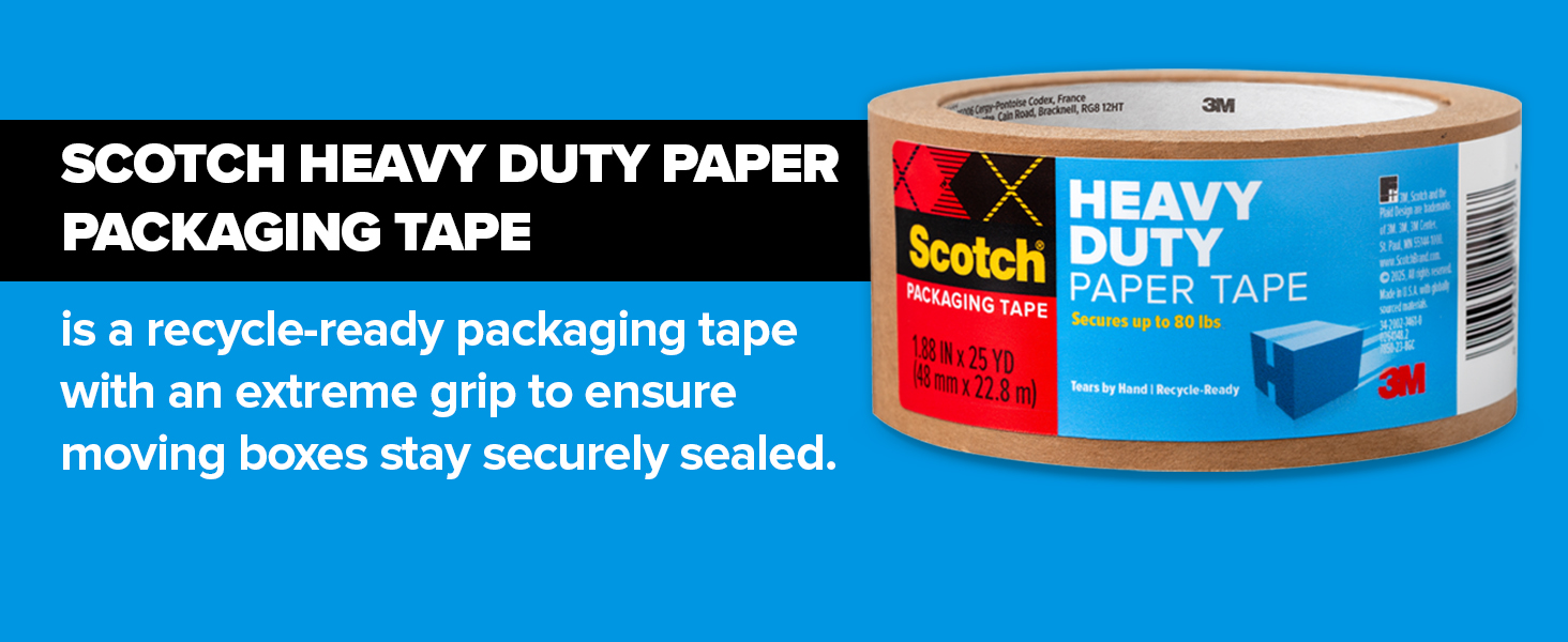 scotch heavy duty paper tape