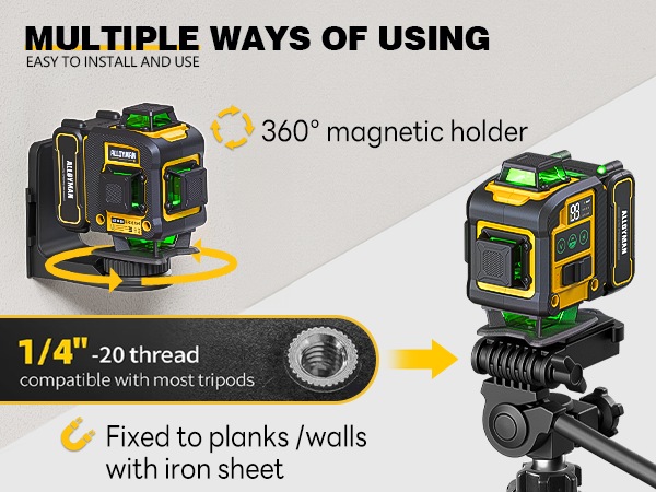 laser level for picture hanging