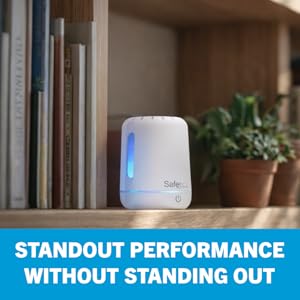 Safer Home Cordless Flying Insect Trap boasts a discreet design that blends into decor
