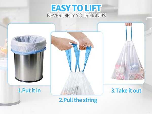 bathroom garbage bags