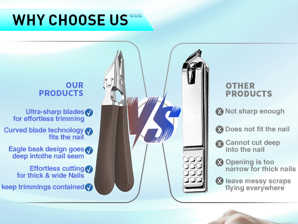 caurat slanted nail clipper