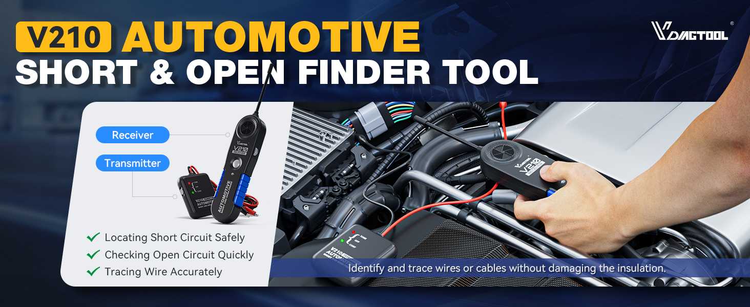 V210 autmotive short & open finder tool