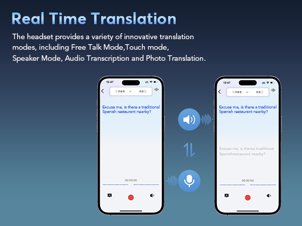 real time translation