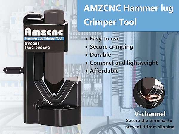 Hammer Lug Crimper Tool