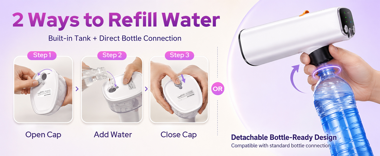 Dual refill options