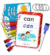 Sight Words Flash Cards Kindergarten, 250 Dolch Sight Word Writing Reading Spelling Games, Presch...