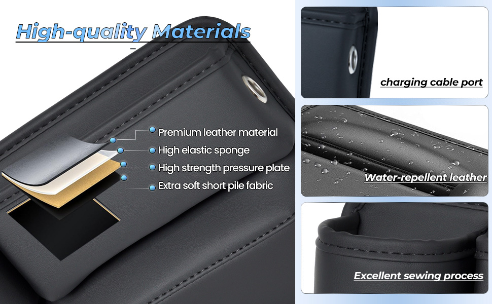 Adjustable Seat Gap Storage Box