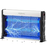 YISSVIC Electric Bug Zapper, 6W LED Indoor Insect Killer, 365nm, Wall Hanging or Table Use, 6.6ft...