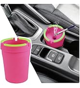Smokeless Ashtray,Portable Car Ashtrays for Cup Holder Smell Proof,Multifunctional Ashtray with L...