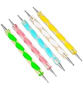 Goliton Nail Art Design Dotting Painting Drawing Polish Brush Pen Dotting Tools Set for Nail Art,...