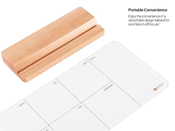 Desk weekly whiteboard, weekly to do planner dry erase for desktop -YX210503