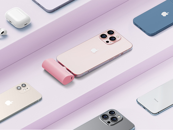 Charmast Small Portable Charger for iPhone