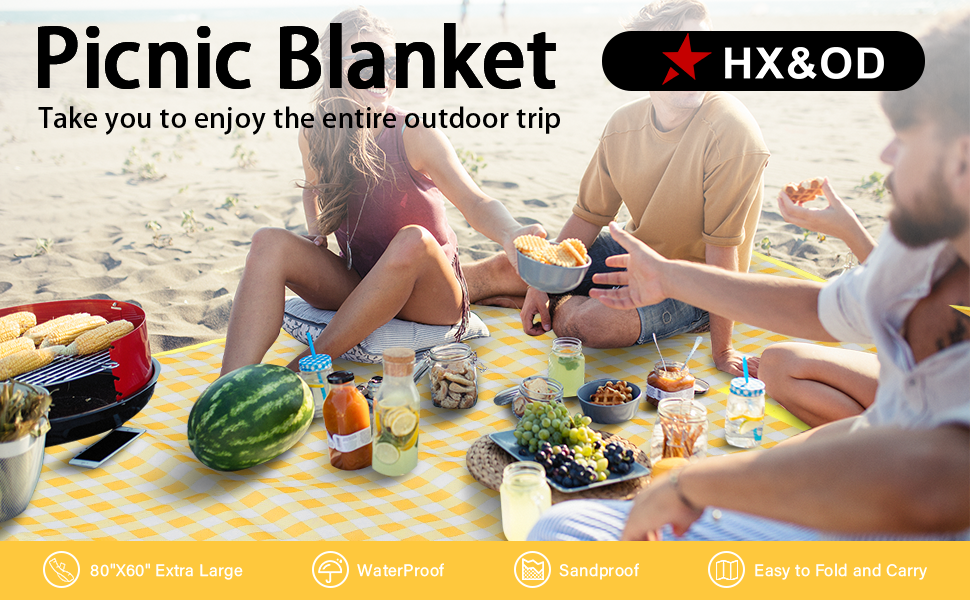 Extra Large Picnic Blanket