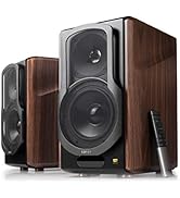 Edifier S2000MKIII Coaxial, Bluetooth, Optical and RCA Bookshelf 2 Speakers, Near-Field Active Tr...