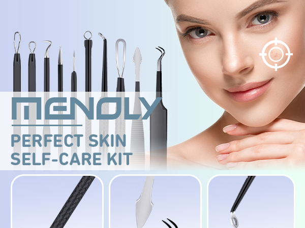 Pimple Extractor Pimple Popper Tool Kit