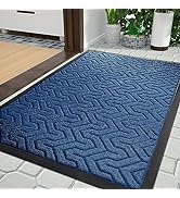 Yimobra Door Mat, All-Season Outdoor Indoor Durable Doormat for Home Entrance Floor, Heavy Duty N...