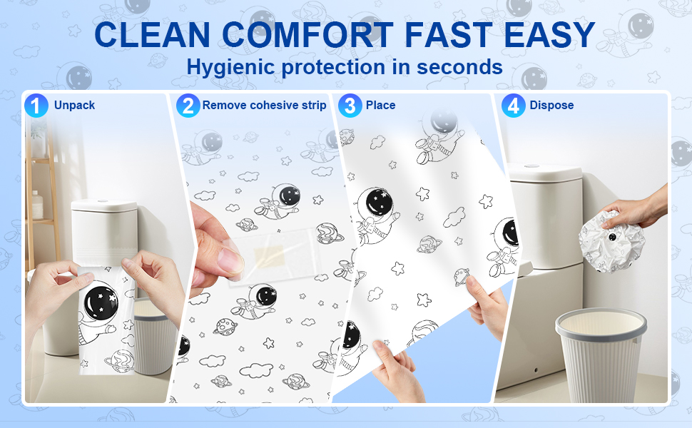 disposable toilet seat covers