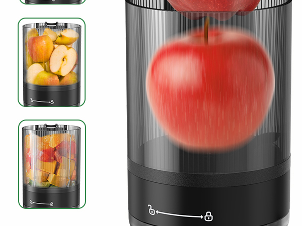 Cold Press Juicer with 5.3" Extra Large Feed Chute Fit Whole Fruits