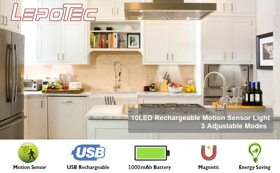 Motion Sensor Cabinet Lights