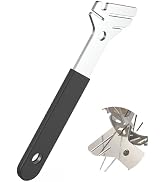 Rotor Truing Fork, Cr-V Steel + Ni-Cr Plating Rotor Truing Wrench, 3 Size Adjustment Bicycle Roto...