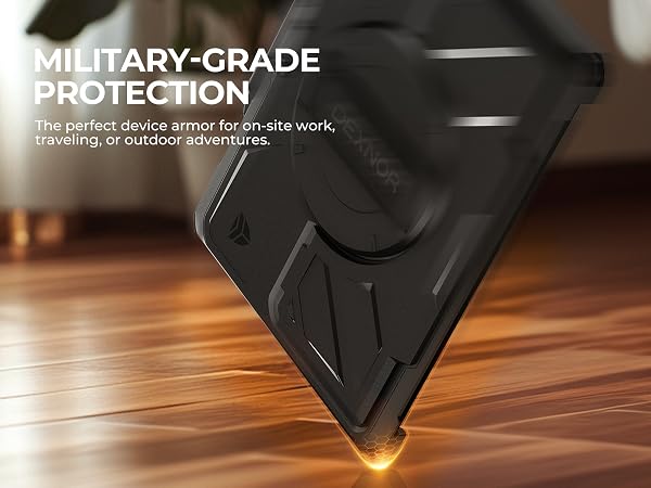 Dexnor for Microsoft Surface Pro 12th/11/10/9 Shockproof Full Body Rugged Case