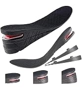 Height Increase Insoles, 3-Layer Height Boosters for Men Women (5.5 CM) | 2.2" Heel Shoe Lifts wi...