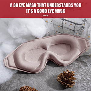 The soft, breathable fabric allows for easy airflow, and the 3D shape of the mask keeps