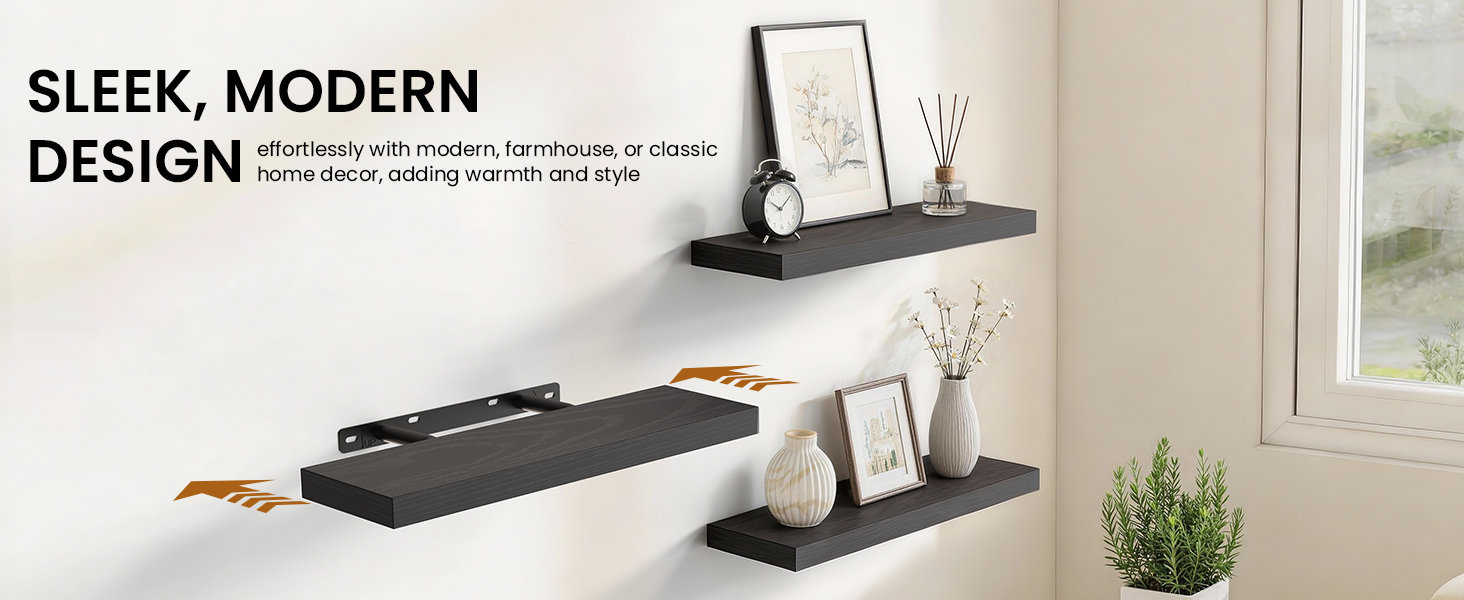 floating shelves invisible brackets