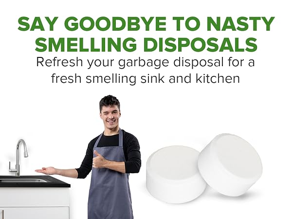renuv garbage disposal cleaner and deodorizer