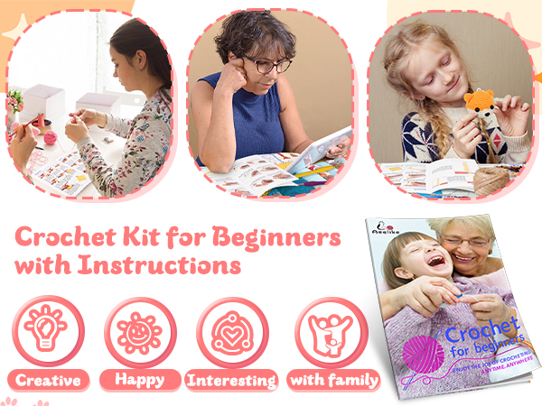 crochet kits with instruction