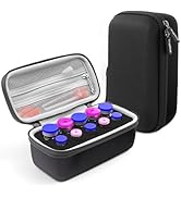 Krypthos 10 Slots Insulin Vial Protector Case, Insulin Vial Organizer Bag for Diabetics Standard ...