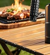 WANBRO Propane Torch with Adjustable Flame, Powerful Blow Torch Flamethrower for Grilling, Steak ...