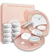 Contact Lens Cleaner, Ultrasonic Contact Lens Cleaning Machine with USB Charger for Soft Lens, Co...