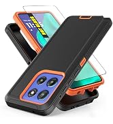 AWZHYDT for Motorola Moto G Stylus 5G 2025/2026 Case, Heavy Duty Protective Case with Screen Prot...
