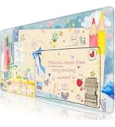 iCasso Extra Large Mouse Pad, Desk Pad Mat,Office Matt for Desktop Protector, Anti-Slip XXL Big M...