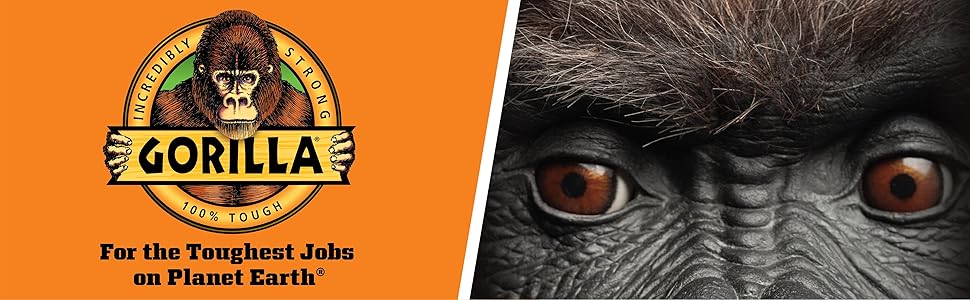 Gorilla Construction Adhesive Max Strength Clear Ulimate instant grab