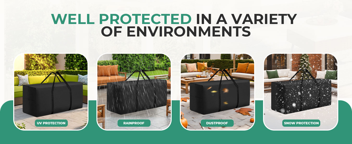 Outdoor Cushion Storage Bag